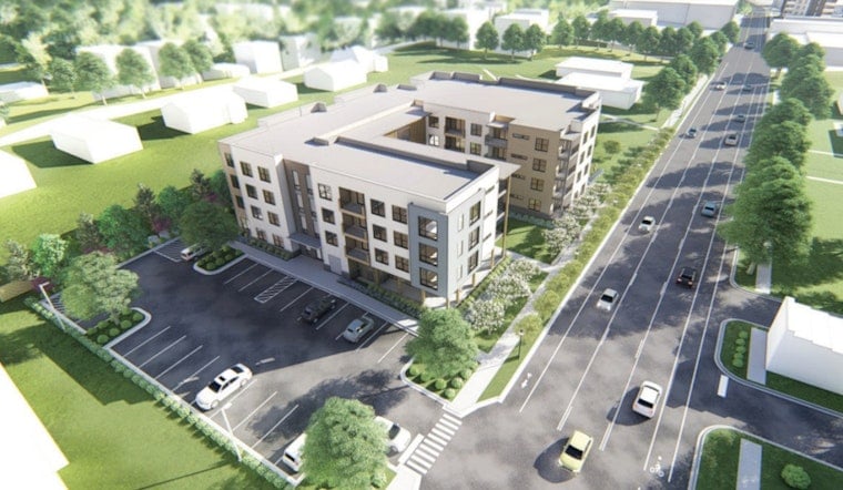 93 Affordable Senior Homes Rise Around Lila Mae Brock's Statue in Greenville