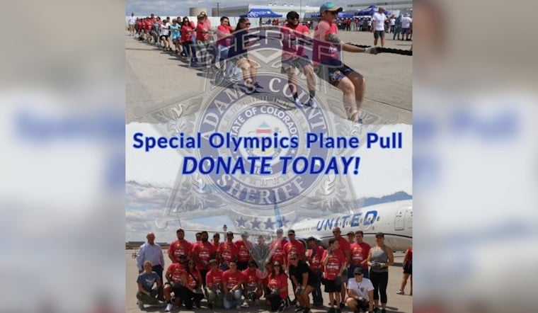 Adams County Deputies to Pull 130,000-Pound Plane for Special Olympics Colorado