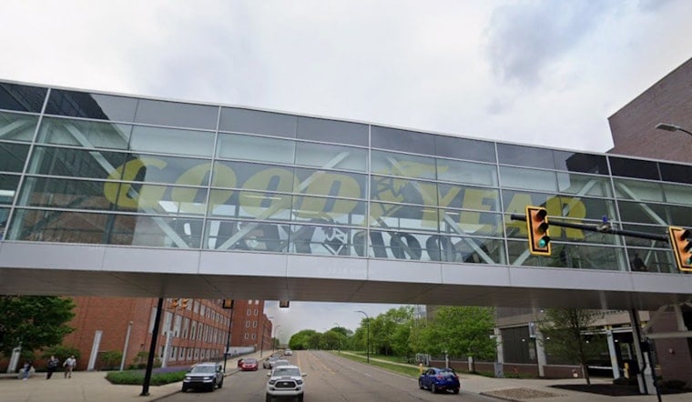 Akron's Lock 3 Park Gets First Major Sculpture by a Woman, Built From Goodyear Tires