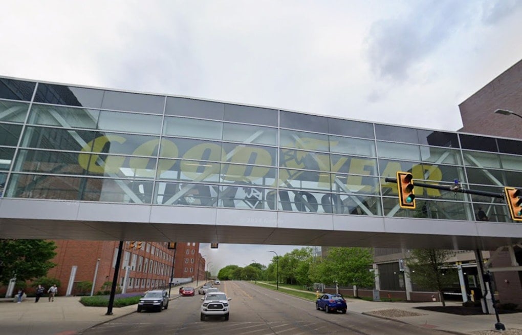 Akron's Lock 3 Park Gets First Major Sculpture by a Woman, Built From Goodyear Tires