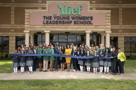 Alief ISD Cuts Ribbon on All-Girls School Built to Win Back Families