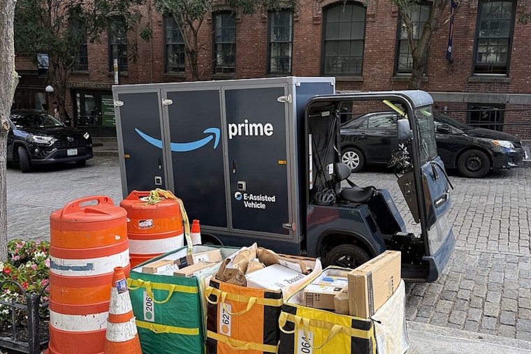 Amazon Rolls Out 240-Package E-Cargo Bikes in Culver City's Bike Lanes