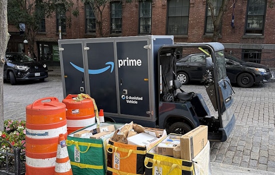 Amazon Rolls Out 240-Package E-Cargo Bikes in Culver City's Bike Lanes