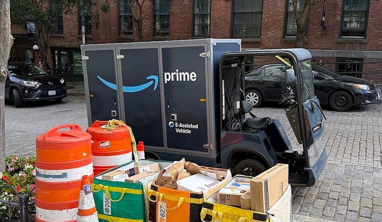 Amazon Rolls Out 240-Package E-Cargo Bikes in Culver City's Bike Lanes