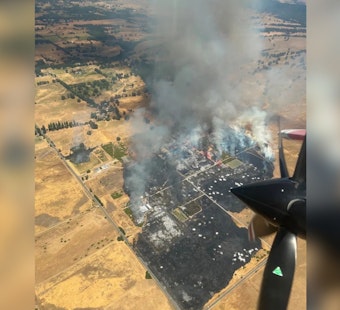 Anderson Fire Shuts Highway 162, Cuts Off Covelo's Only Way Out