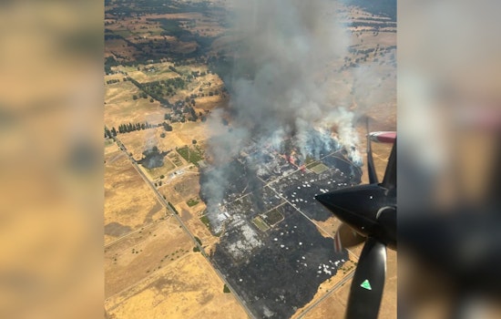 Anderson Fire Shuts Highway 162, Cuts Off Covelo's Only Way Out