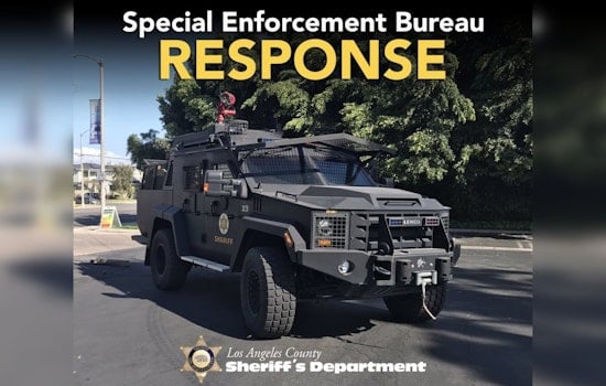 Armed Suspect Barricades Inside Compton Home, SWAT Team Swarms Magnolia Court