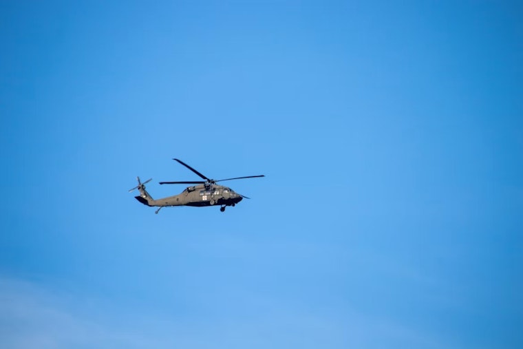 Army Black Hawk Forced Down on Thorodin Mountain, All Four Aboard Escape Unharmed