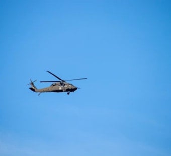 Army Black Hawk Forced Down on Thorodin Mountain, All Four Aboard Escape Unharmed
