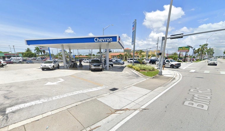 Arsonist Torches Gas Pump at SW Miami-Dade Chevron, Then Vanishes