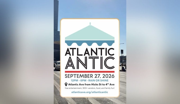 Atlantic Antic Takes Over Brooklyn Sept. 27 With 600 Vendors, Free Rides