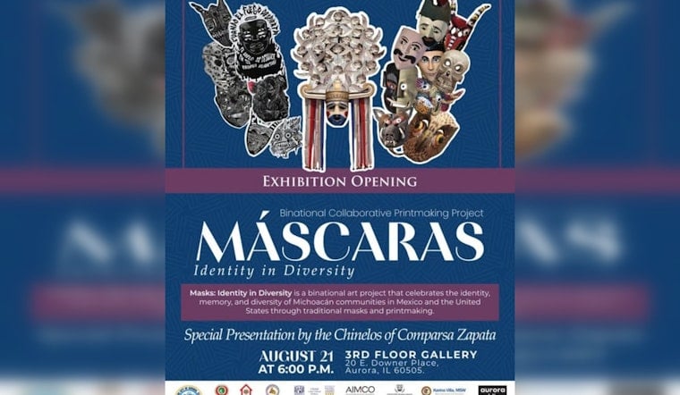 Aurora Gallery Unveils 200 Michoacán Masks and a Migrant's Drywall Art