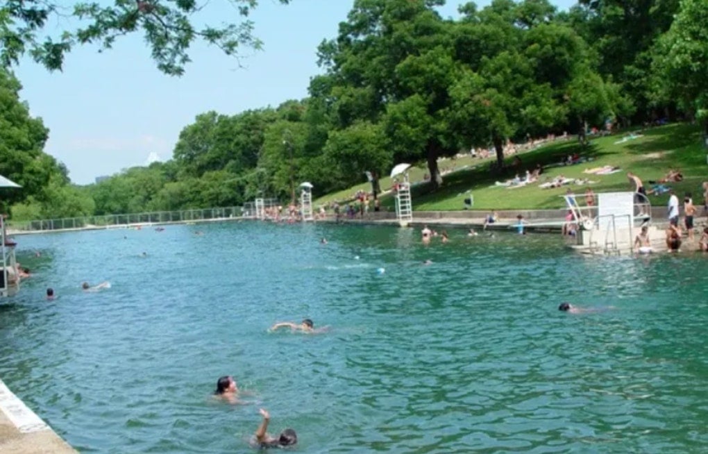 Austin Will Cut Down 37 Trees to Save Barton Springs Pool's 1917 Wall