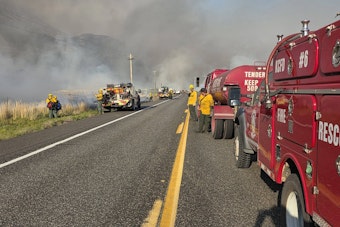 Avery Fire Shuts 11 Miles of Highway 14, Forces Wishram Heights to Flee