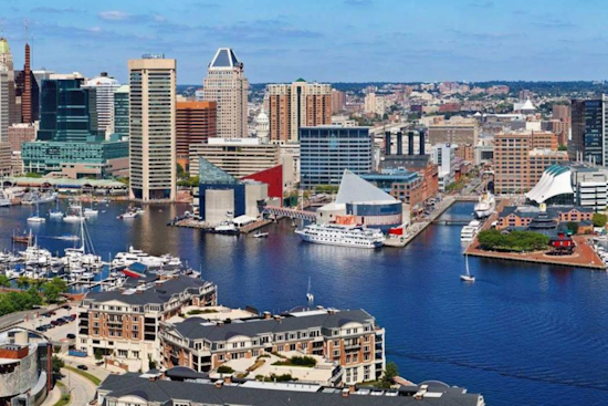 Baltimore Bakes Before Rush-Hour Storms Slam I-95 Corridor