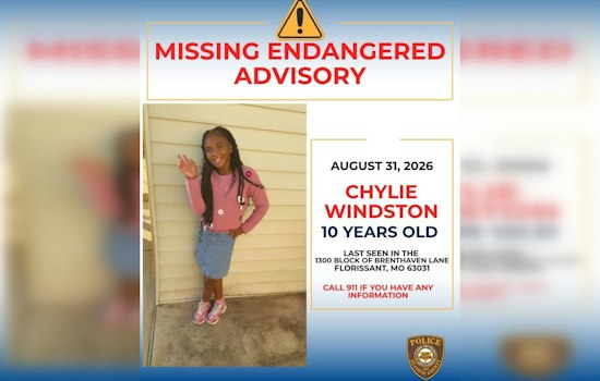 Barefoot 10-Year-Old Vanishes From Florissant Home, Police Issue Urgent Alert