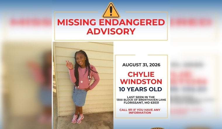 Barefoot 10-Year-Old Vanishes From Florissant Home, Police Issue Urgent Alert