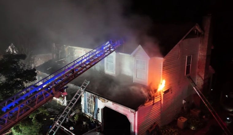 Battery Leaf Blower Sparks $110K House Fire in Charlotte's University City