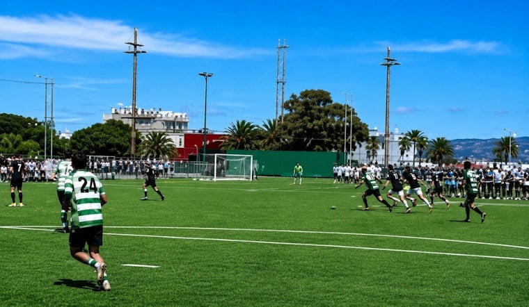 Bay Area Firefighters Trade Hoses for Cleats at Treasure Island Cancer Fundraiser