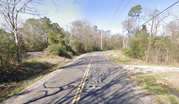 Beaumont Driver Critical After High-Speed Helbig Road Crash Flips Car Into Tree