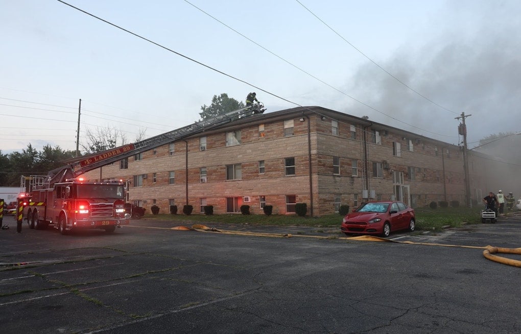 Beech Grove Apartment Inferno Displaces 55 as Firefighters Save Pets From Flames