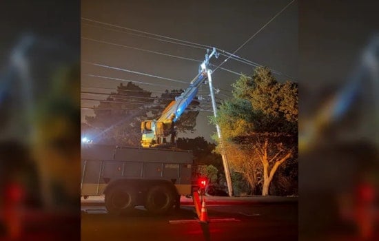 Belmont Power Outage Darkens Nearly 4,600 Homes, Snarls Friday Commute