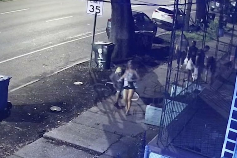 Bicycle Bandit Points Gun At Bystanders In Elysian Fields Purse Snatching