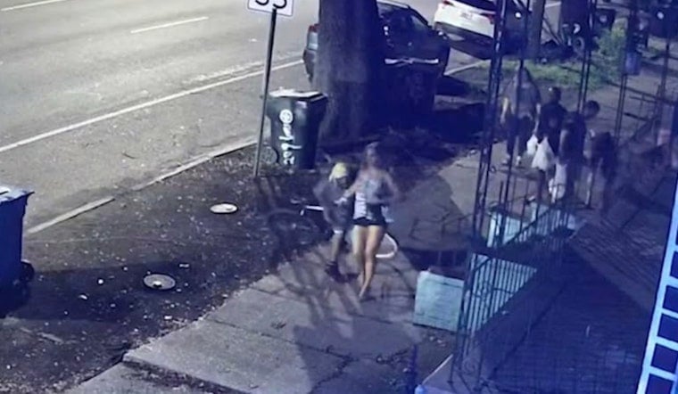 Bicycle Bandit Points Gun At Bystanders In Elysian Fields Purse Snatching