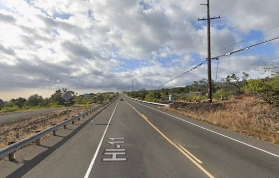 Big Island Crash Kills Passenger on Kaʻū Highway, Pushing Traffic Toll to 19