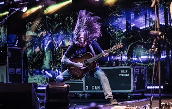 Billy Strings Wears Hockey Helmet After Fishers Concert Incident