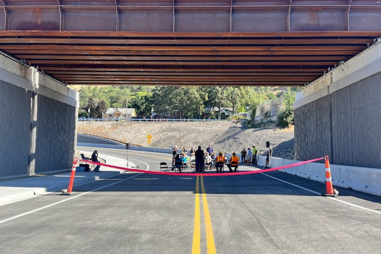 Bingen's New Underpass Ends Years of Train-Blocked Road Into Port District