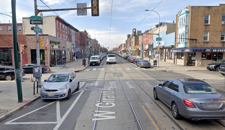 Black Mercedes Van Slams Into Police Cruiser, 3 Cars on Girard Avenue
