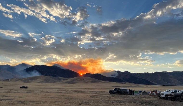 Blue Eagle Fire Hits 45% Containment as Smokejumpers Tackle Rugged Nevada Terrain