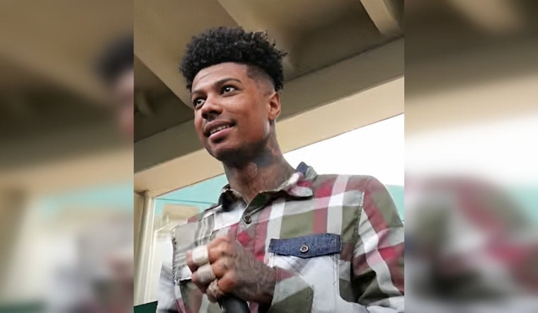 Blueface Cuffed at Santa Clarita Restaurant in Second Swatting Call in Weeks