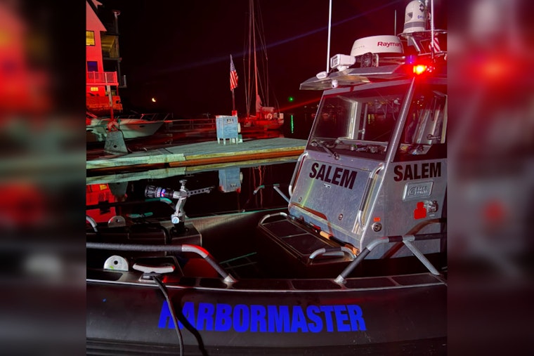 Boat Slams Onto Grays Rock Off Marblehead, Five Pulled From Dark Water