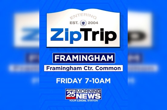Boston 25's Zip Trip Wraps Summer Tour Friday on Framingham Centre Common