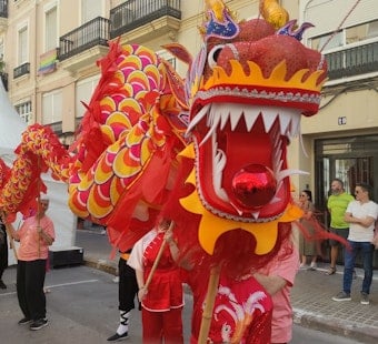 Boston Chinatown's 55th August Moon Festival Draws Crowds With Lion Dances, Opera