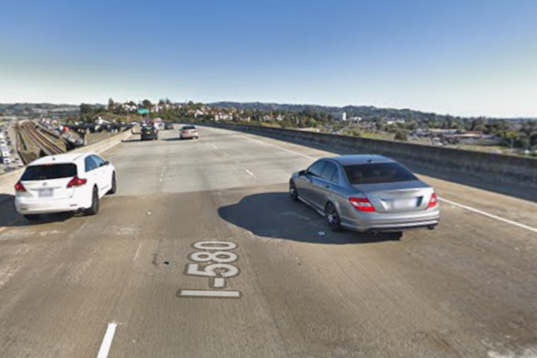 Box Truck Slams Sand Barrels at Oakland's MacArthur Maze, Snarls I-80 to Richmond