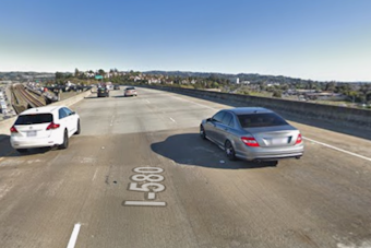 Box Truck Slams Sand Barrels at Oakland's MacArthur Maze, Snarls I-80 to Richmond