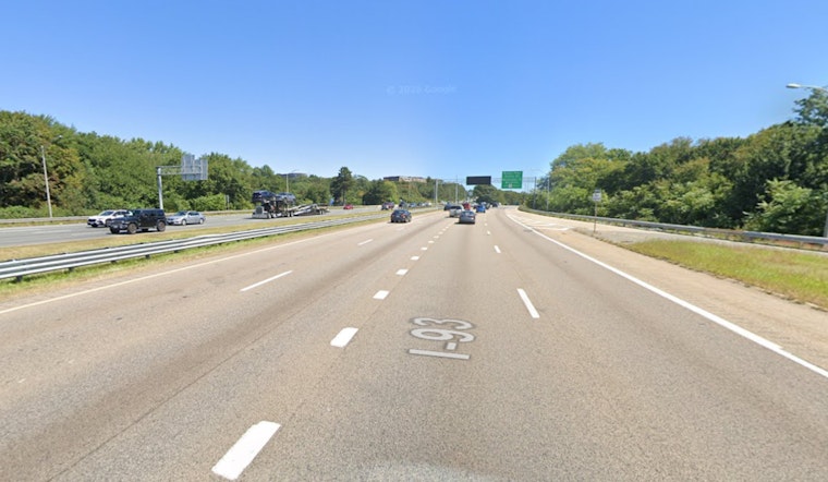 Box Truck Splits in Two on I-93 Near Braintree Split, Trapping Driver in Wreckage