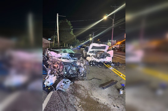 Braintree Pond Street Crash Sends Driver To Boston Hospital