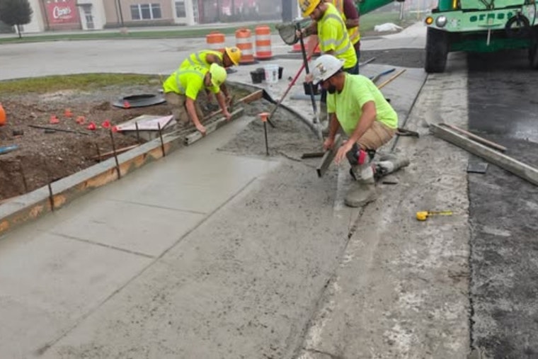 Bridge Street Crews Pour New Lanes as Chillicothe Detour Nears Big Flip