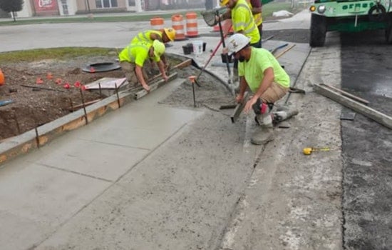 Bridge Street Crews Pour New Lanes as Chillicothe Detour Nears Big Flip