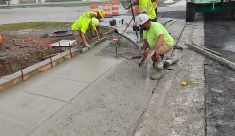 Bridge Street Crews Pour New Lanes as Chillicothe Detour Nears Big Flip
