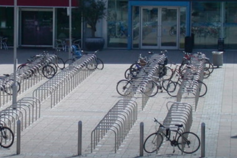 Brookhaven Rolls Out 192 New Bike Racks Built for E-Bikes and Cargo Bikes