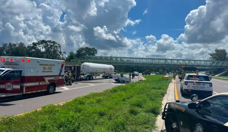 Brooksville Crash Sends Three to Trauma Centers on Troubled Stretch of Cortez Blvd