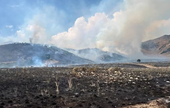 Brushy Canyon Fire Explodes to 9,600 Acres on Promontory Point, Smoke Chokes Cache Valley