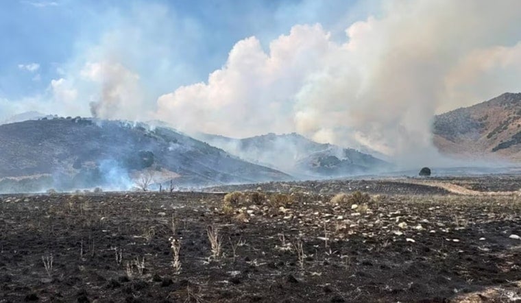 Brushy Canyon Fire Explodes to 9,600 Acres on Promontory Point, Smoke Chokes Cache Valley
