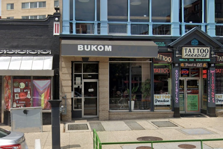 Bukom Cafe Reopens In Adams Morgan With New Owner, Same Kente Bartop