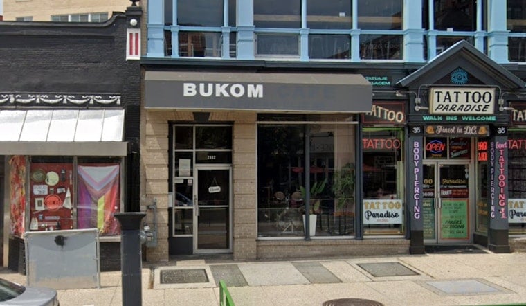 Bukom Cafe Reopens In Adams Morgan With New Owner, Same Kente Bartop